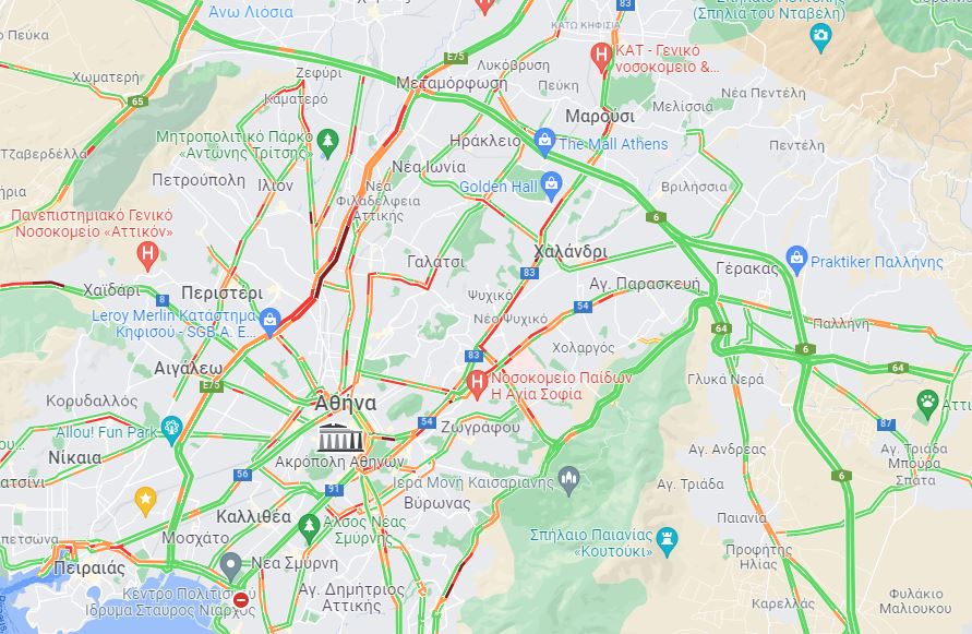 Κίνηση-χάρτης