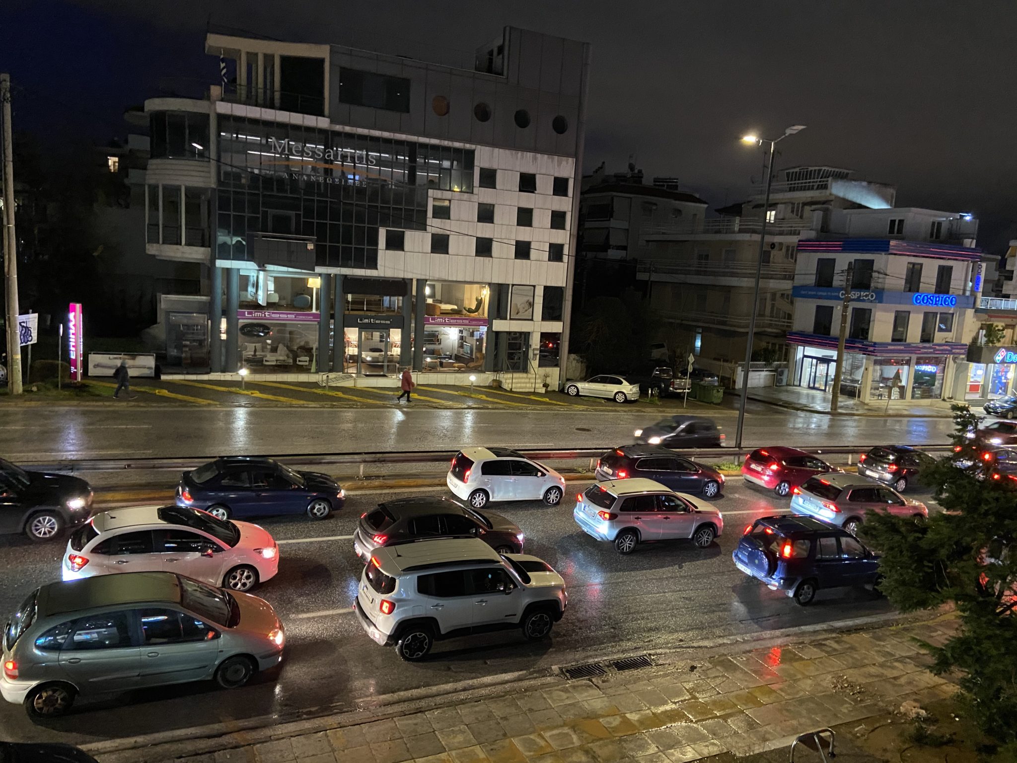 κίνηση μποτιλιάρισμα