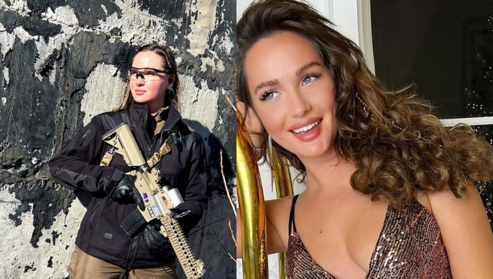 Η πρώην Miss Ουκρανία πέταξε τις γόβες και πήρε τα όπλα