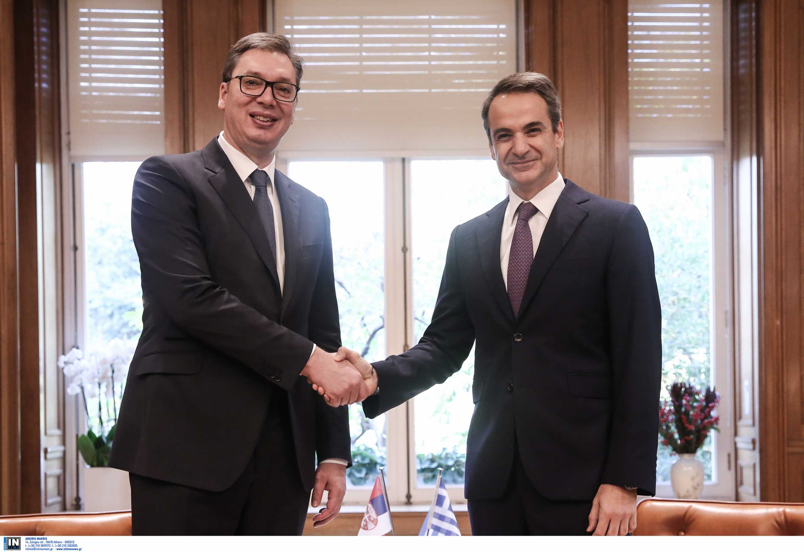 Σερβία: Η ευρωπαϊκή προοπτική των Δυτικών Βαλκανίων στη συνάντηση Βούτσιτς – Μητσοτάκη