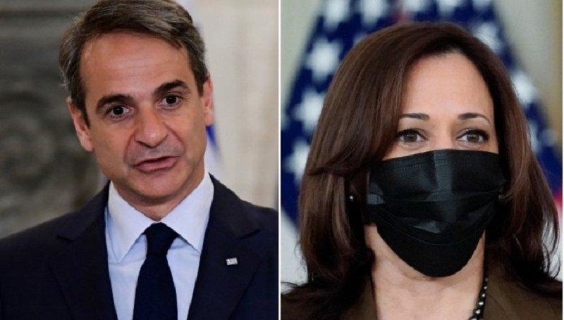 Μητσοτάκης Καμάλα Χάρις