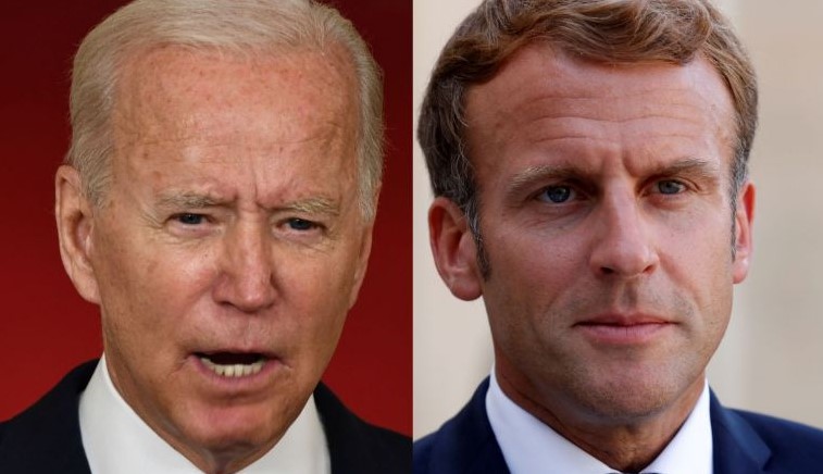 Ουκρανία: Νέα επικοινωνία Μπάιντεν-Μακρόν -“Πιθανές κυρώσεις στη Ρωσία ακόμα και χωρίς εισβολή”