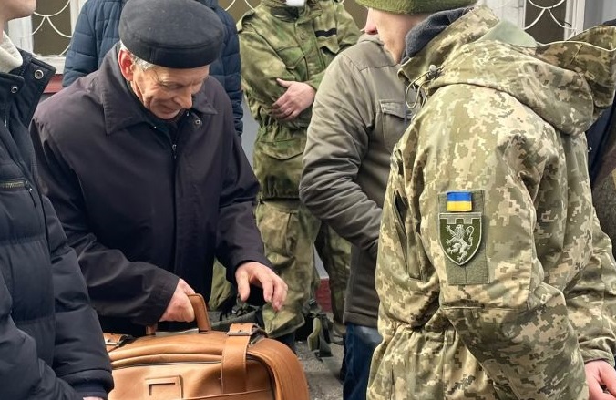 Ουκρανία 80χρονος