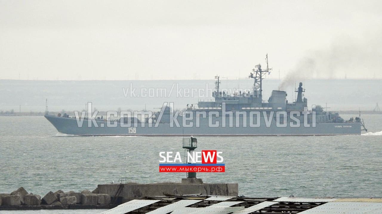 Ουκρανία Ρωσικά Πολεμικά Πλοία