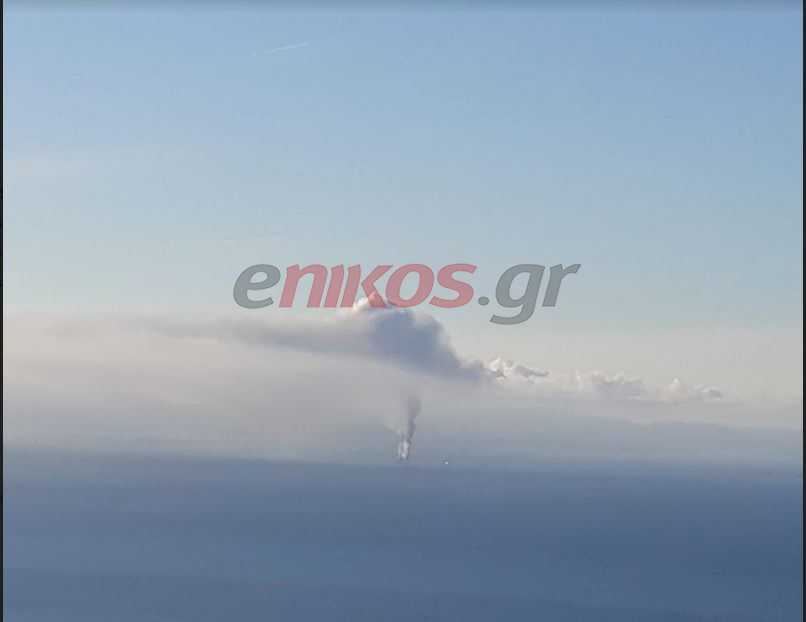 Euroferry Olympia: Εικόνες του φλεγόμενου πλοίου από τη Χειμάρρα – ΦΩΤΟ και ΒΙΝΤΕΟ αναγνώστη