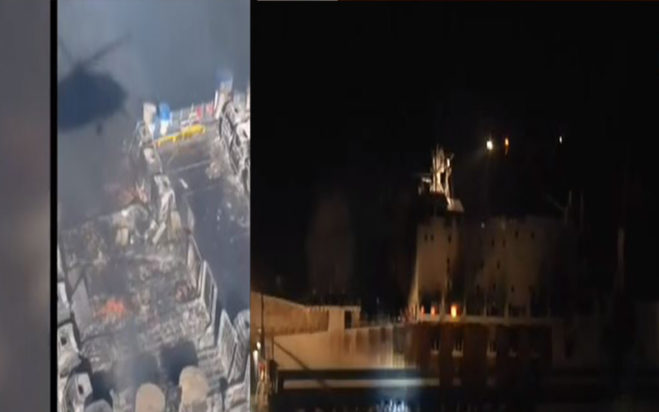 φωτιά πλοίο Κέρκυρα