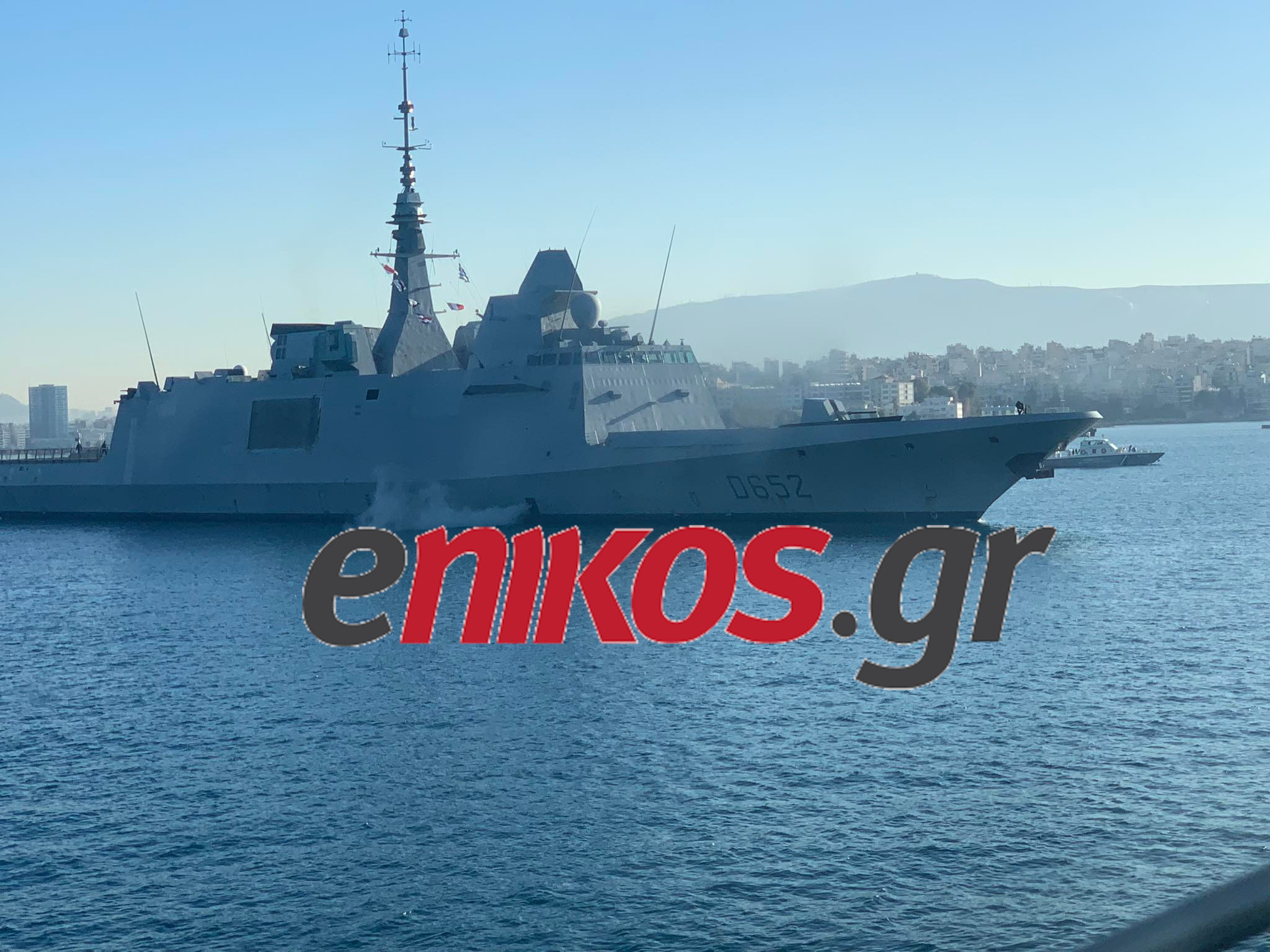 Αποκλειστικές εικόνες: H γαλλική φρεγάτα “FS PROVENCE” εν πλω στο Αιγαίο