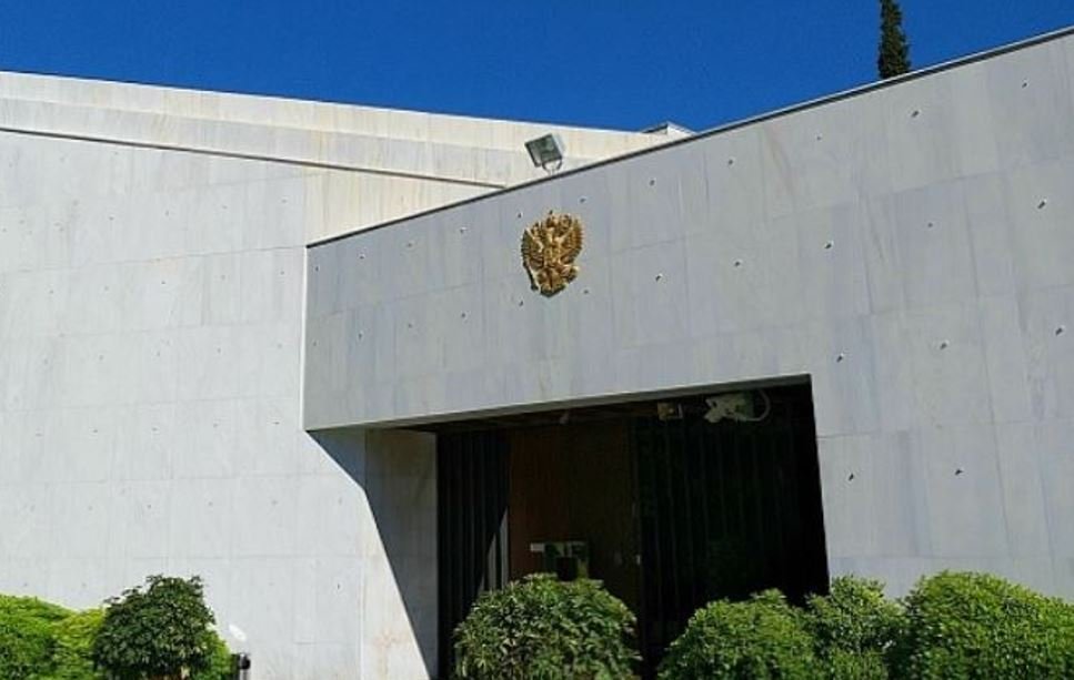 Ρωσική πρεσβεία στην Αθήνα: Εκφράζουμε βαθιά θλίψη για τον θάνατο των Ελλήνων στην Ουκρανία