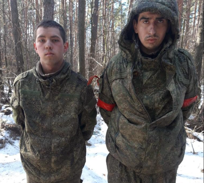 Ουκρανικές ένοπλες δυνάμεις: Φωτογραφίες από τις συλλήψεις Ρώσων στρατιωτών