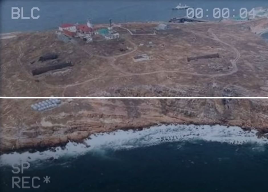 Σοκαριστικό ηχητικό ντοκουμέντο: Ουκρανοί στρατιώτες υπερασπίζονται νησί κατά ρωσικού πλοίου