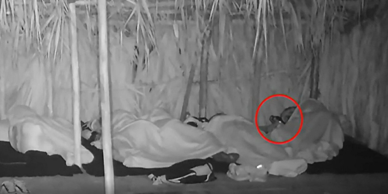 Survivor: Ποντίκι έπεσε στο πρόσωπο του Απόστολου Ρουβά την ώρα που κοιμόταν