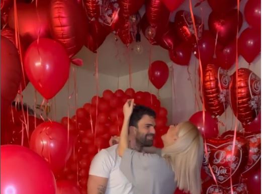 Ιωάννα Τούνη: Παραμυθένια η έκπληξη που της ετοίμασε ο Δημήτρης Αλεξάνδρου για την ημέρα του Αγίου Βαλεντίνου