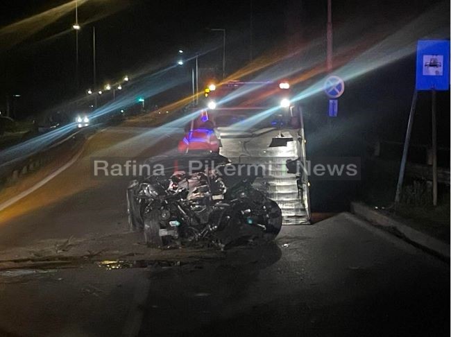 Σοκαριστικό τροχαίο στη Μαραθώνος το βράδυ της Παρασκευής