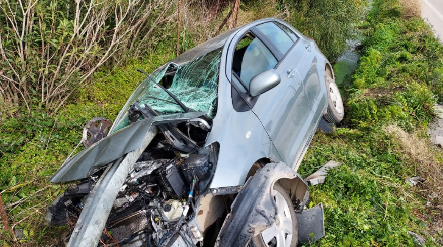 Τρομακτικό τροχαίο στη Ζάκυνθο: “Άγιο” είχαν οι επιβάτες – Σοκάρουν οι εικόνες