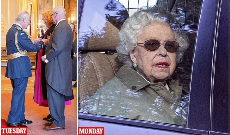 Κορονοϊός: Ανησυχία για την βασίλισσα Ελισάβετ – Πότε ήρθε σε επαφή με τον πρίγκιπα Κάρολο