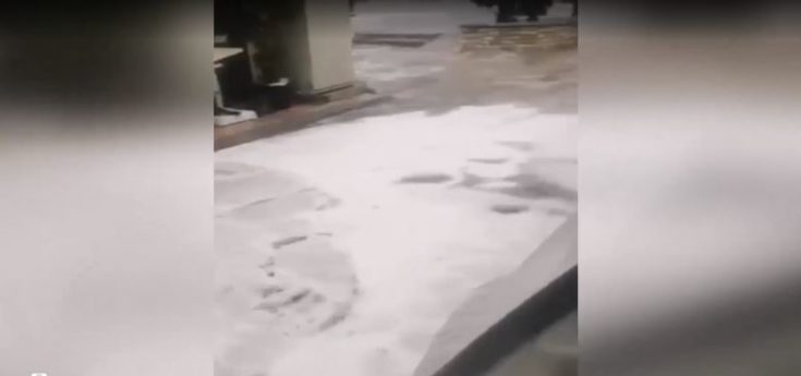 Ιθάκη- χαλάζι