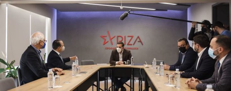 Αλέξης Τσίπρας-νερό