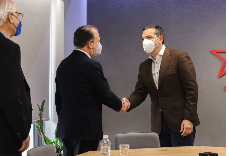 Αλέξης Τσίπρας -νερό 