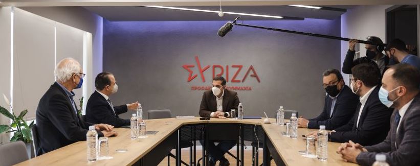 Αλέξης Τσίπρας-νερό