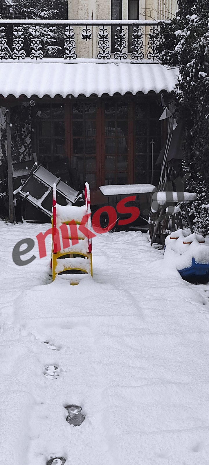 Διόνυσος - χιόνια