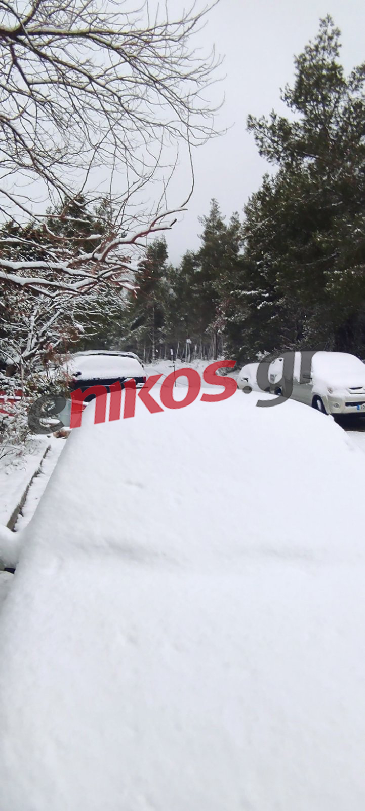 Διόνυσος - χιόνια