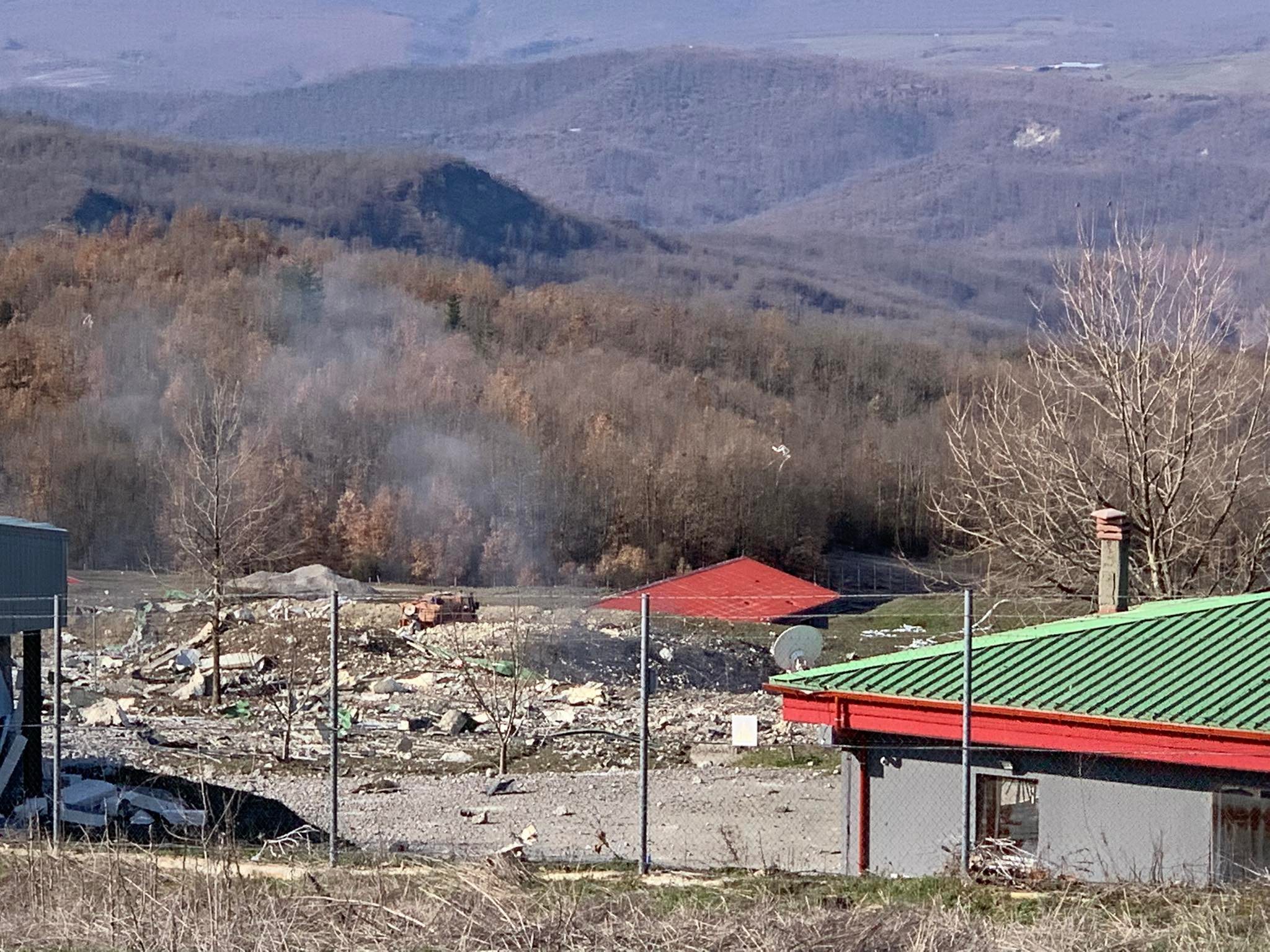 Γρεβενά - εργοστάσιο- έκρηξη