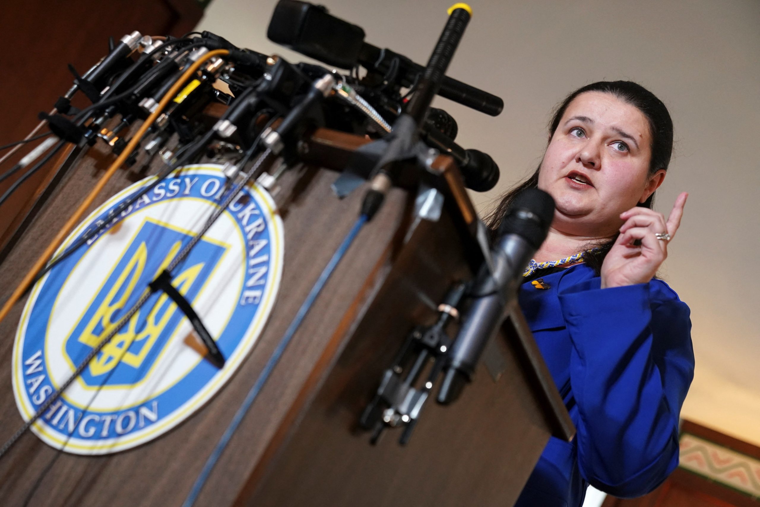 Η πρέσβειρα της Ουκρανίας στις ΗΠΑ καταγγέλλει: “Η Ρωσία έριξε θερμοβαρική βόμβα”