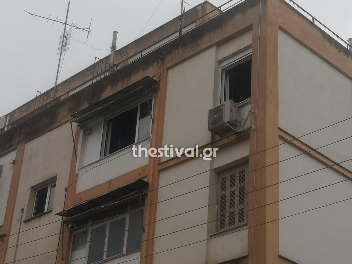 Φωτιά σε διαμέρισμα στη Θεσσαλονίκη – Νεκρή μία γυναίκα