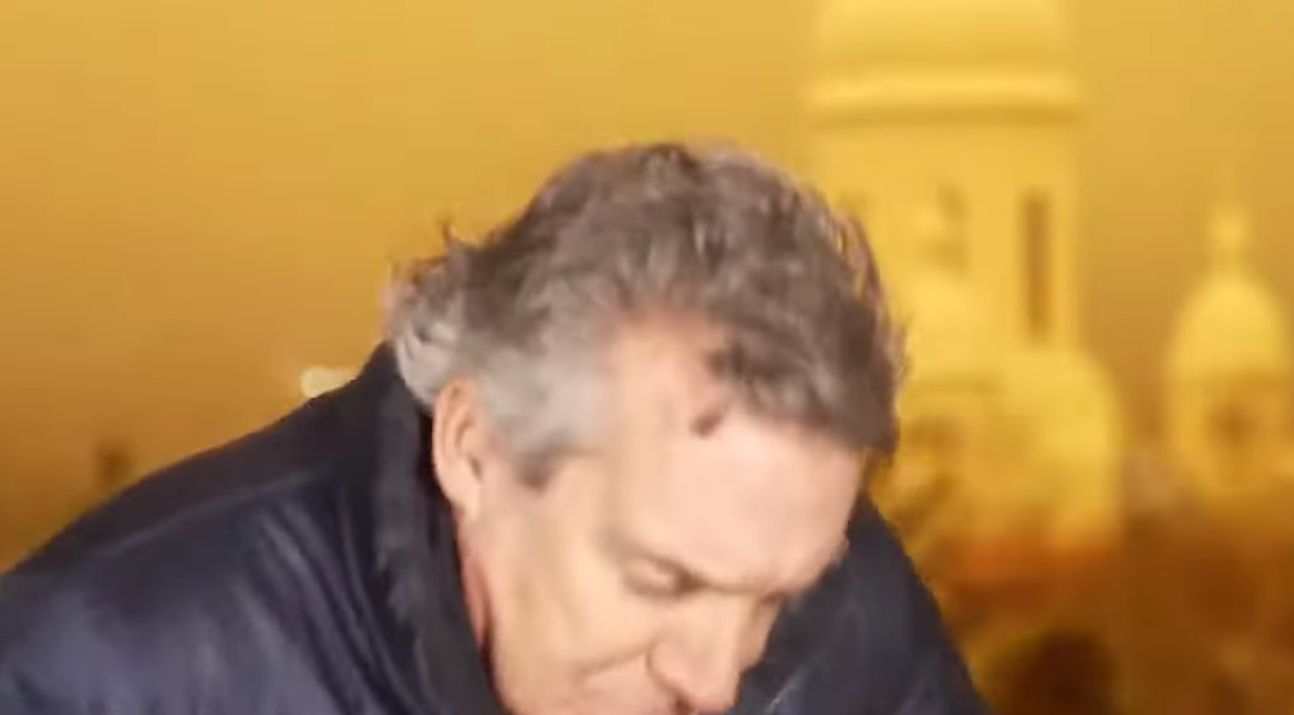 Ουκρανία: Η έκρηξη βόμβας κατά τη διάρκεια ζωντανής μετάδοσης στο CBS