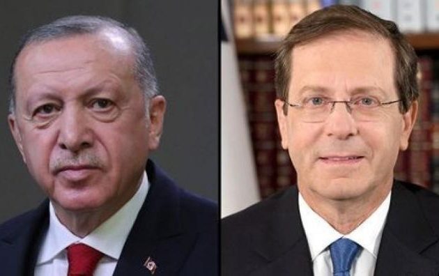 Τουρκία-Ισραήλ: Οι Ερντογάν και Χέρτζογκ χαιρετίζουν ένα “σημείο καμπής” στις σχέσεις των δύο χωρών
