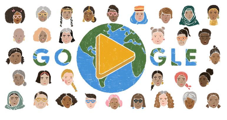 Google Doodle Παγκόσμια Ημέρα της Γυναίκας