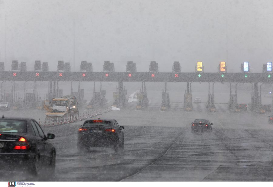 Κακοκαιρία “Φίλιππος”: Μπόρες χιονιού στην Αττική – Προσοχή σε αυτούς τους δρόμους τις επόμενες ώρες – ΧΑΡΤΗΣ