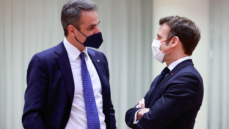 Μητσοτάκης Μακρόν