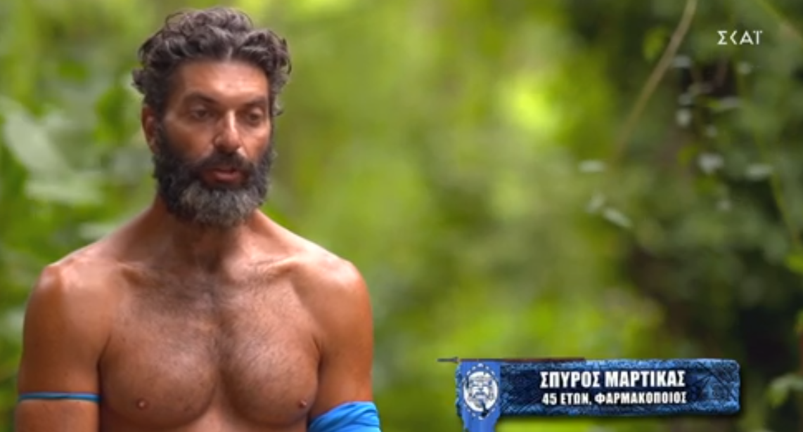 Survivor: Ο Σπύρος Μαρτίκας και οι “μπηχτές” για την ηλικία και το συμβόλαιο του Απόστολου Ρουβά