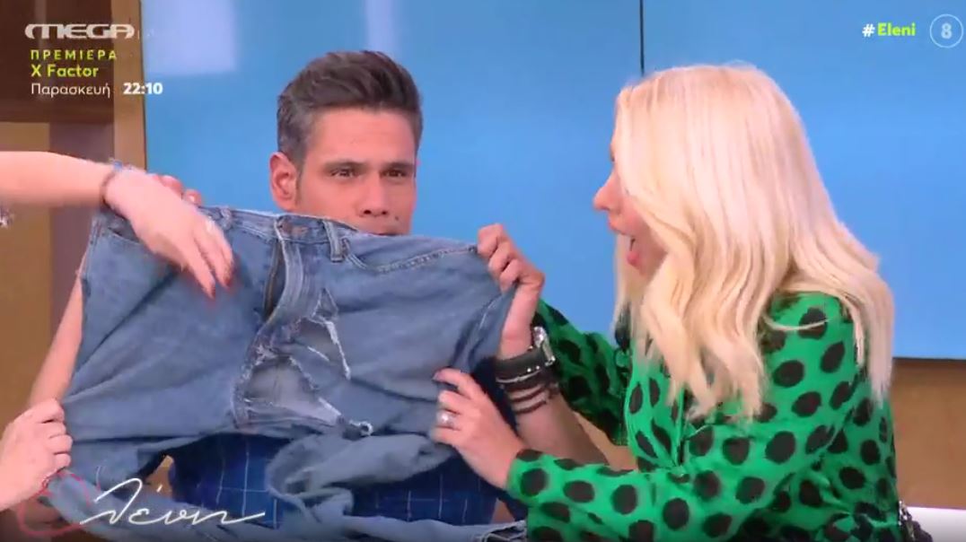 Ελένη Μενεγάκη: Έκλαψαν όλοι στο πλατό από τα γέλια – Σκίστηκε ξανά το παντελόνι του Δημήτρη Ουγγαρέζου