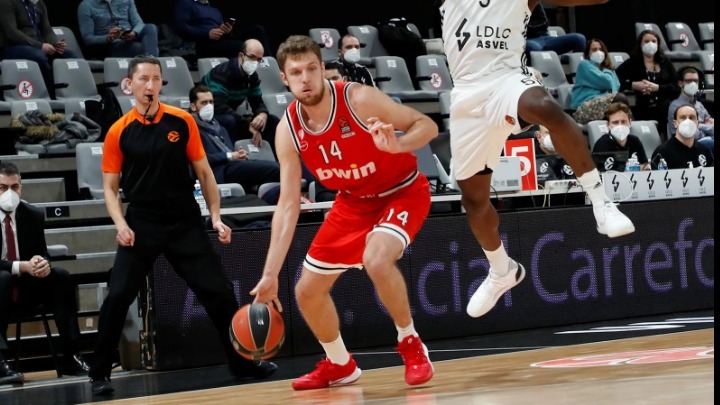 Euroleague: «Κλείδωσε» το πλεονέκτημα έδρας ο Ολυμπιακός (80-94) τη Βιλερμπάν