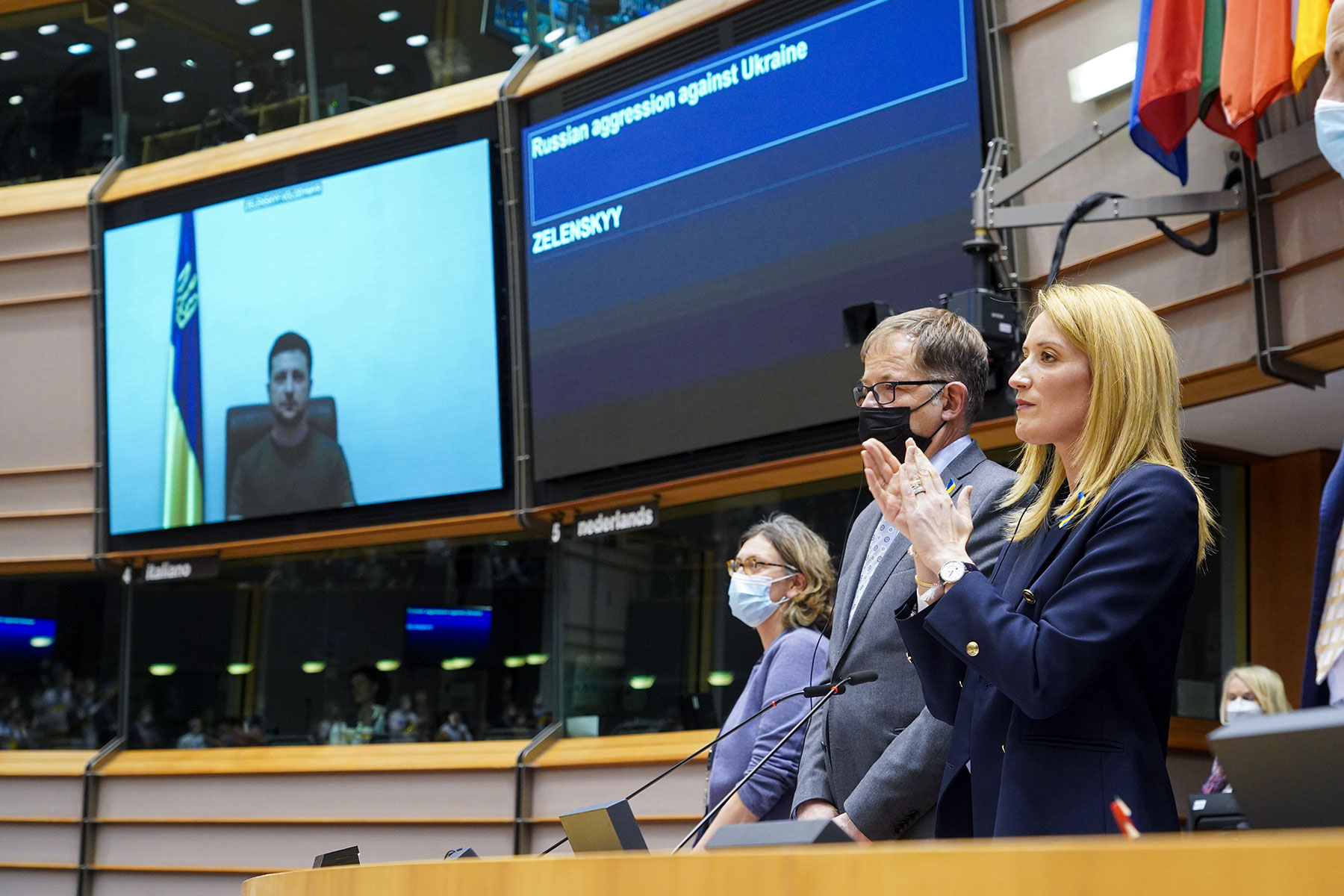 Ευρωπαϊκό Κοινοβούλιο: Καταδίκη της «παράνομης εισβολής» της Ρωσίας στην Ουκρανία