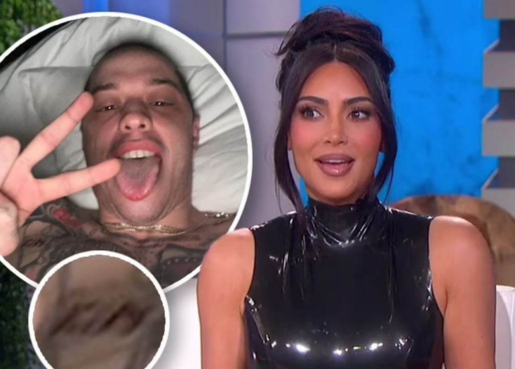 Pete Davidson: “Χτύπησε” τατουάζ το όνομα της Kim Kardashian στο στήθος του