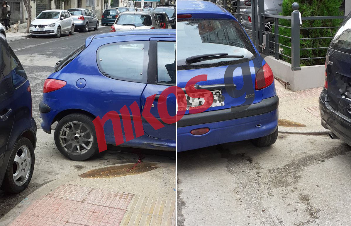 Ασυνείδητος οδηγός έκλεισε ράμπα αναπήρων στο κέντρο της Αθήνας – ΦΩΤΟ αναγνώστη