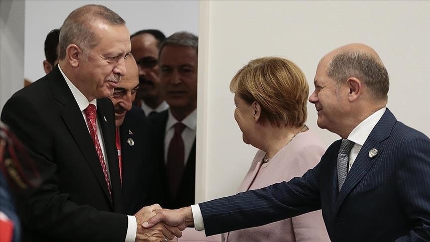 Τουρκία: Συνάντηση Ερντογάν – Σολτς για τον πόλεμο στην Ουκρανία