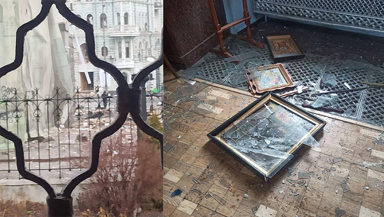 Ουκρανία: Οι Ρώσοι βομβάρδισαν τον Καθεδρικό στο Χάρκοβο