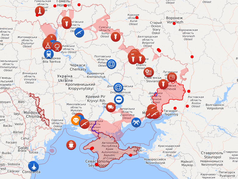 Πόλεμος στην Ουκρανία: Όλα τα μέτωπα – Διαδραστικός χάρτης