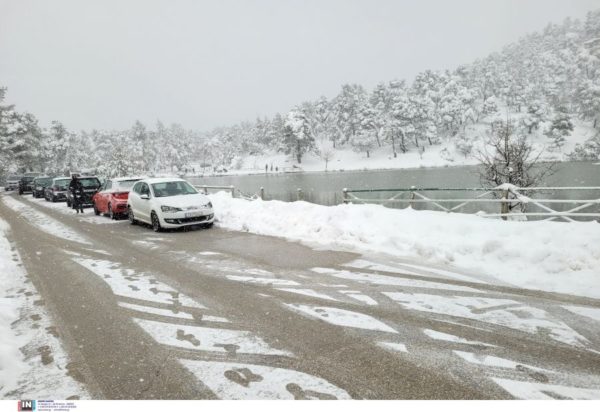 κακοκαιρία χιόνια