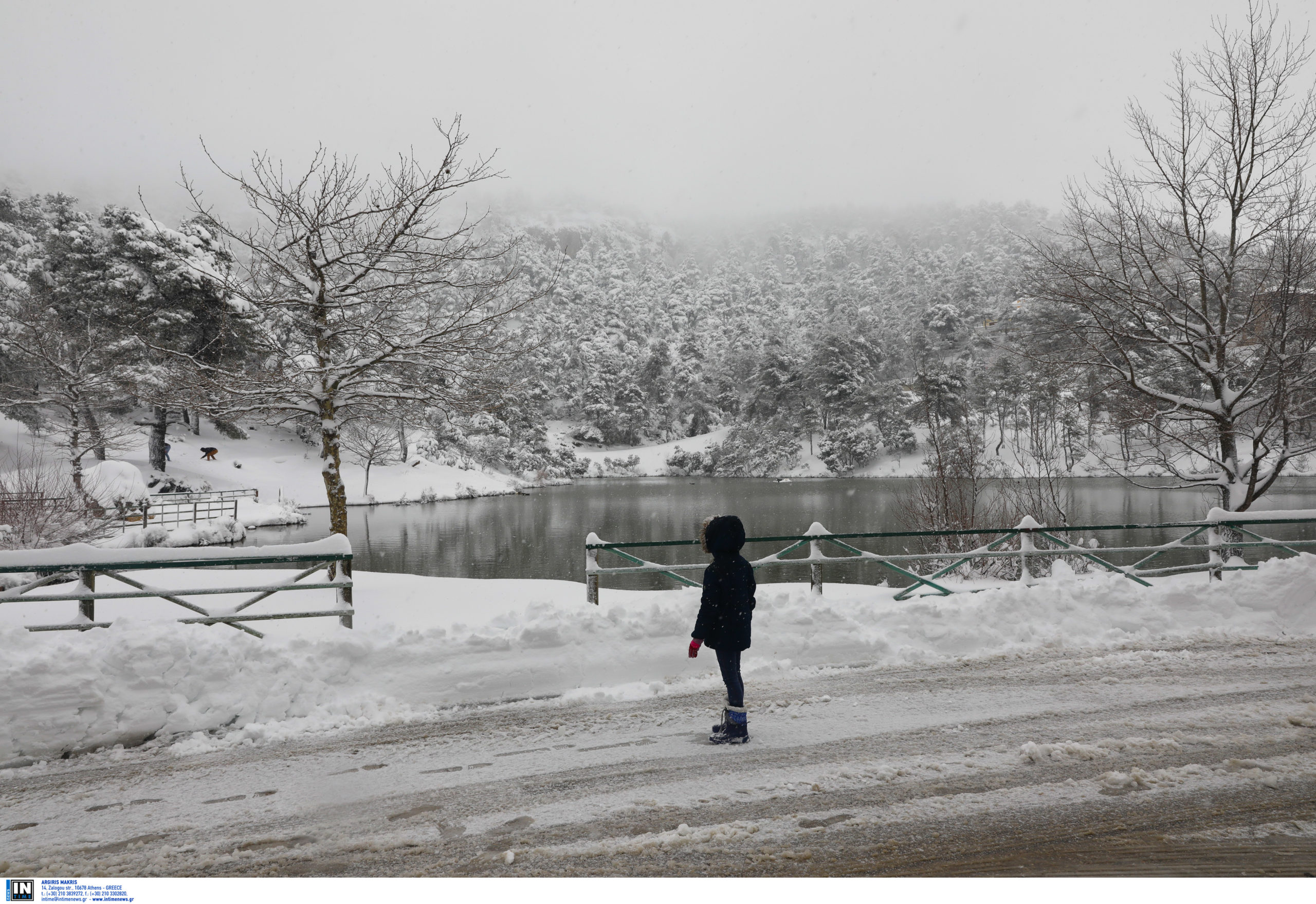 χιόνια Αττική