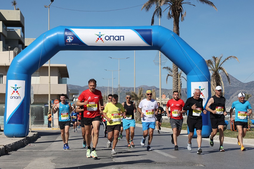 ΟΠΑΠ στον παλμό του Run Greece Ηράκλειο