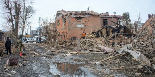 Αποστολή στην Ουκρανία: Πύραυλοι Grad σφυροκόπησαν το Σούμι