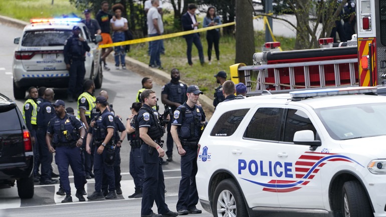 ΗΠΑ: Τρεις τραυματίες από πυρά στην Ουάσινγκτον