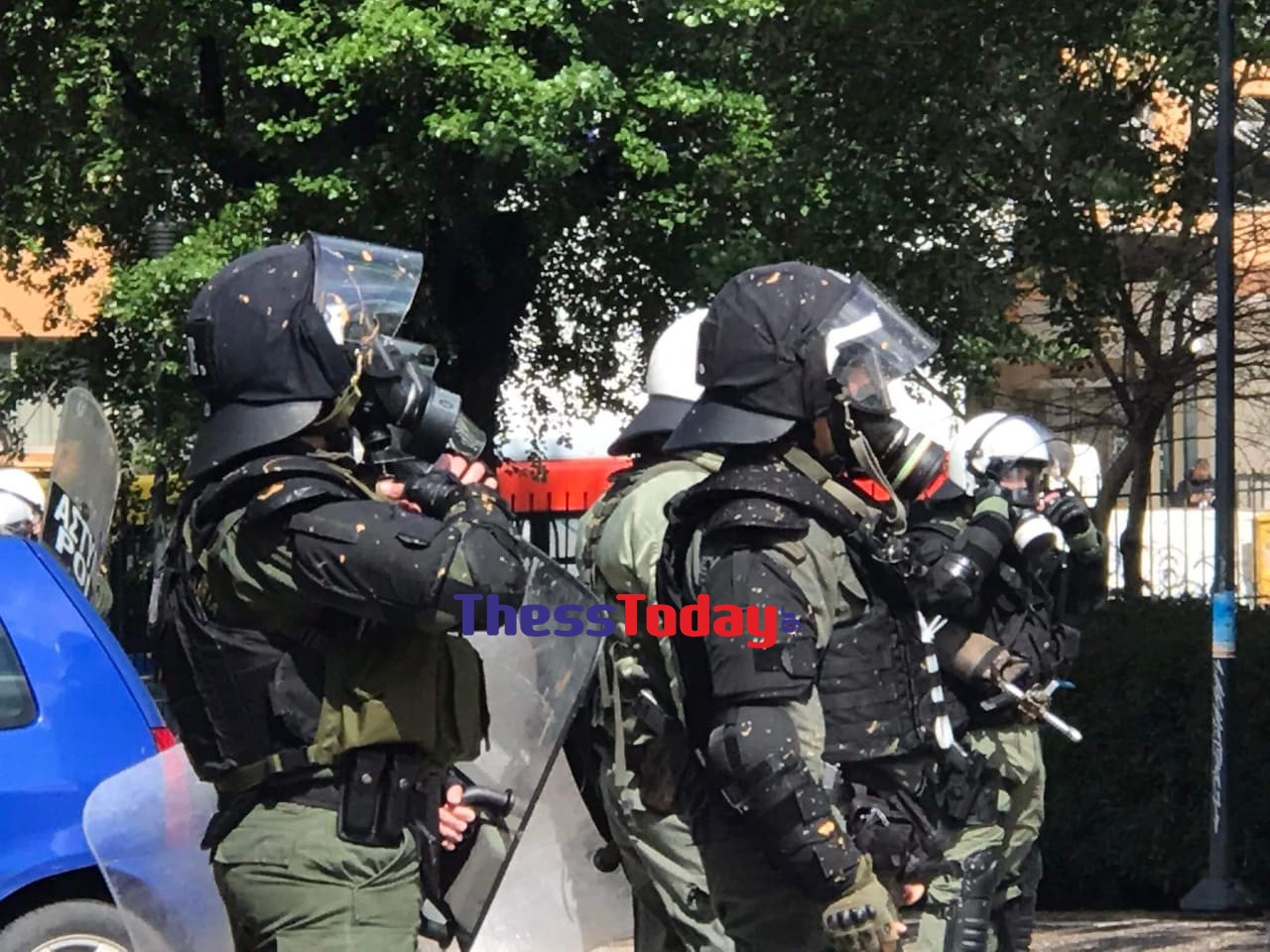 Θεσσαλονίκη- ΑΠΘ- ένταση