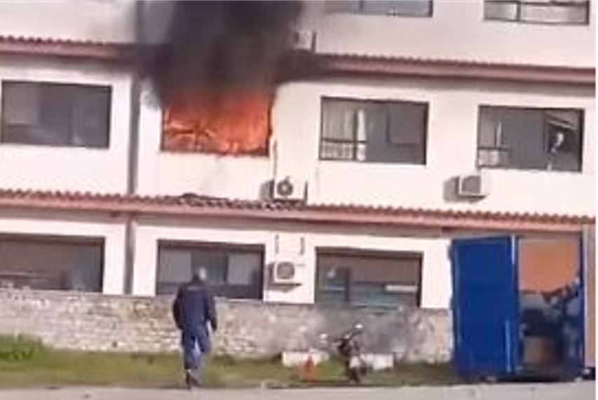 φωτιά - νοσοκομείο Παπανικολάου