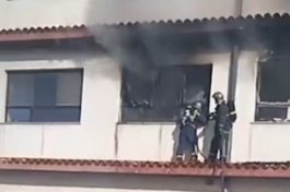 Θεσσαλονίκη - φωτιά- νοσοκομείο Παπανικολάου